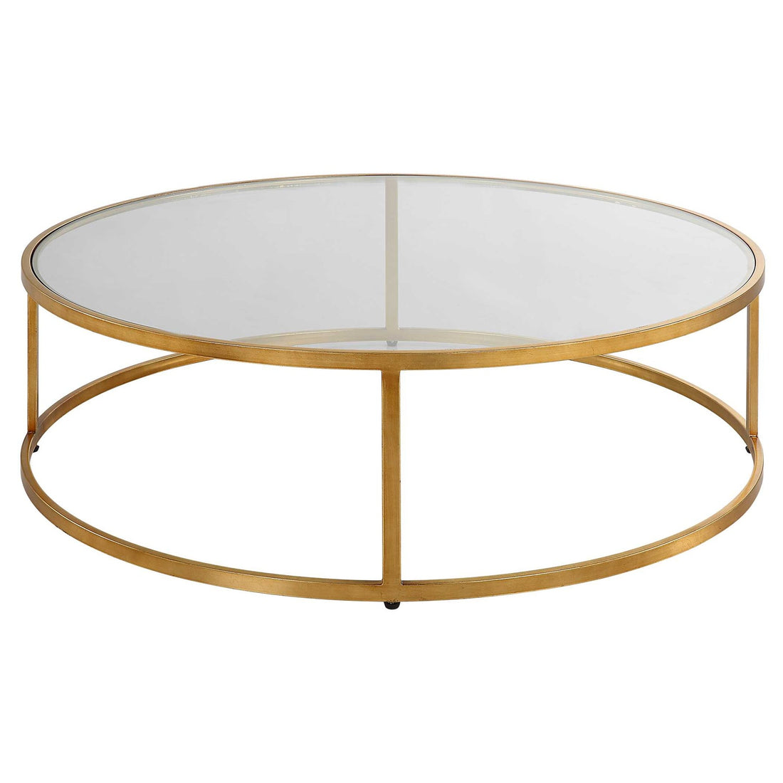 UTTERMOST RADIUS MODERN CIRCULAR COFFEE TABLE - Coffee