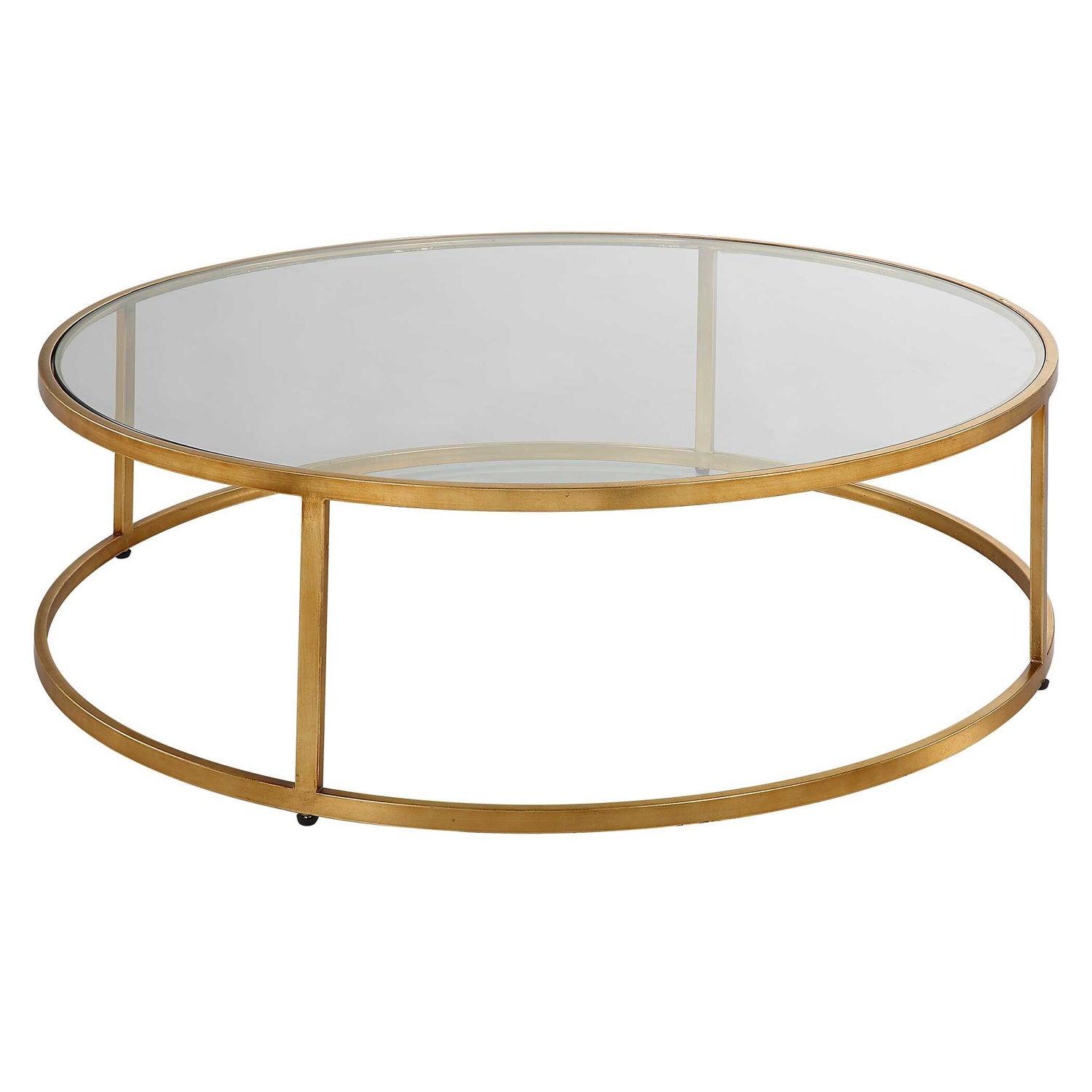 UTTERMOST RADIUS MODERN CIRCULAR COFFEE TABLE - Coffee