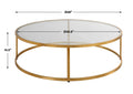 UTTERMOST RADIUS MODERN CIRCULAR COFFEE TABLE - Coffee