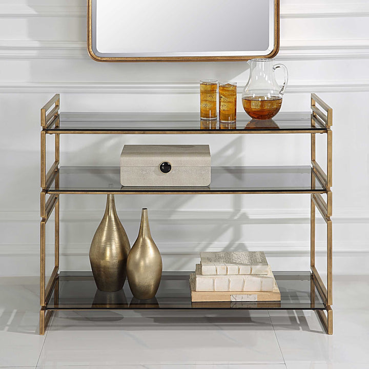 UTTERMOST STACKED UP CONSOLE TABLE - Consoles