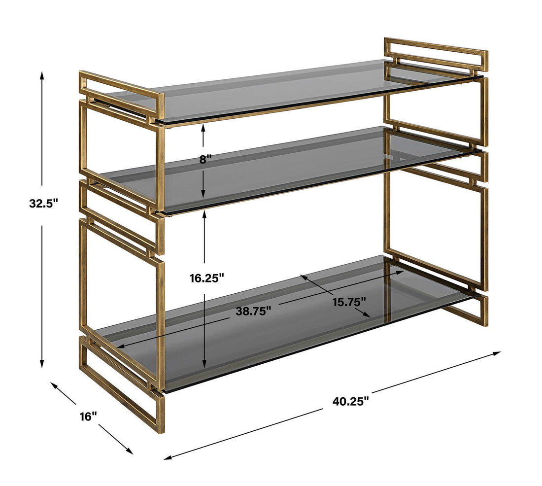 UTTERMOST STACKED UP CONSOLE TABLE - Consoles