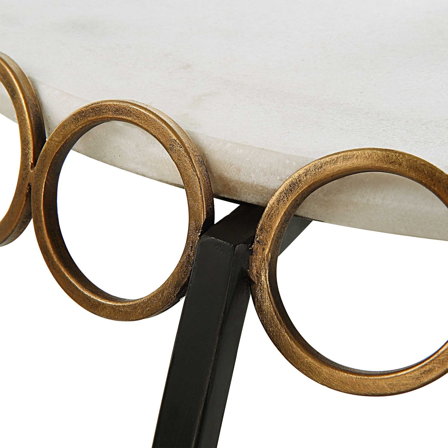 UTTERMOST CHAINLINK SIDE TABLE - Side