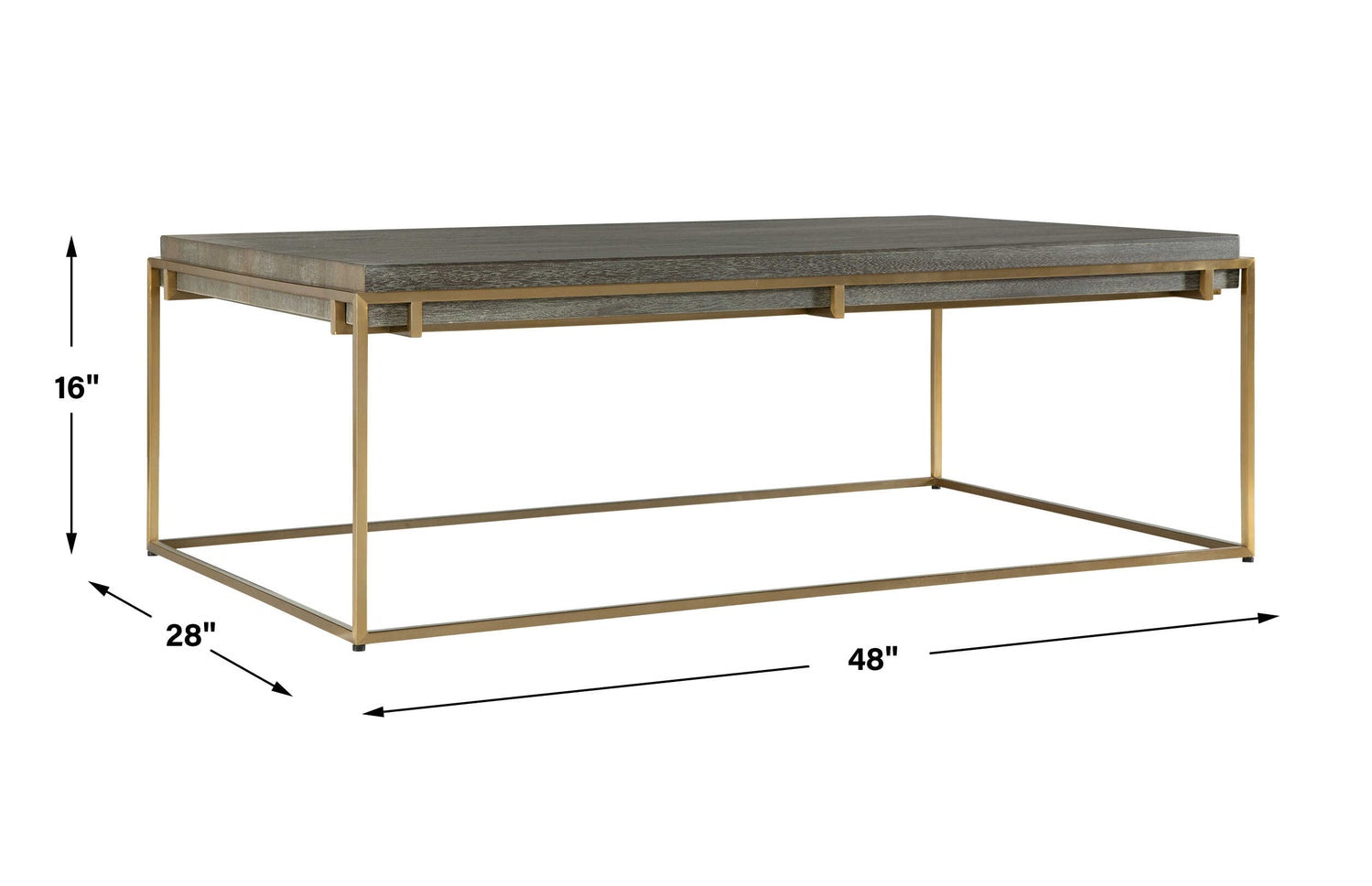UTTERMOST SURROUND SARK COFFEE TABLE - Coffee