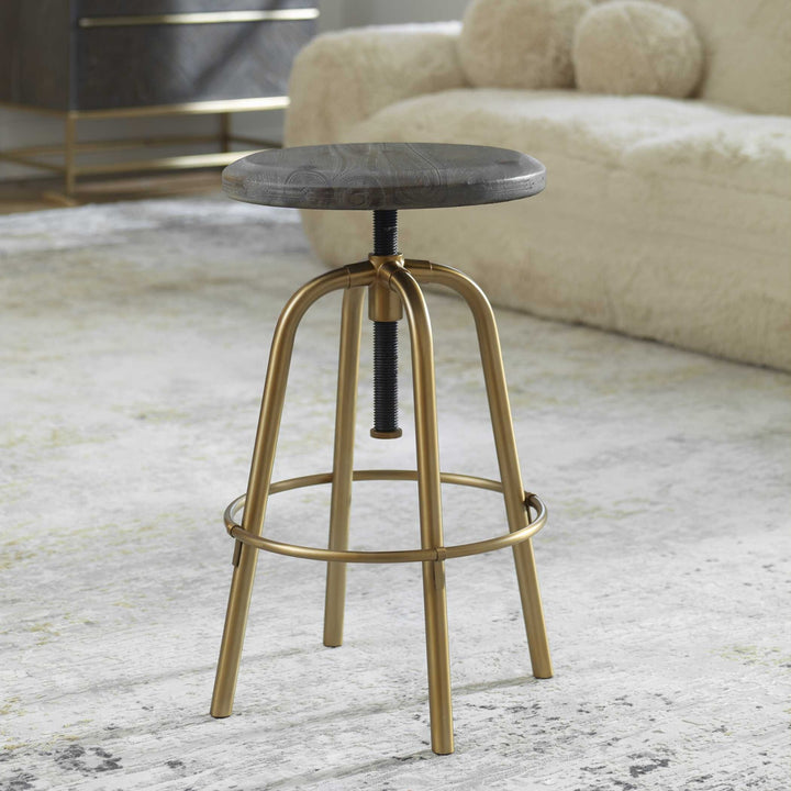 UTTERMOST Revolve Counter Stool - Benches, Ottoman, Stools