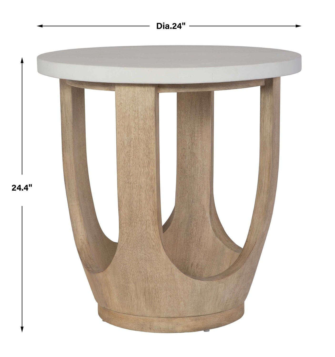 UTTERMOST TATLI TOP SIDE TABLE - Side