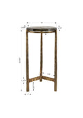 UTTERMOST ETERNITY ACCENT TABLE - Side