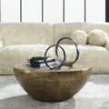 UTTERMOST Gilded Dome Coffee Table - Coffee