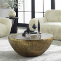 UTTERMOST Gilded Dome Coffee Table - Coffee