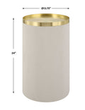 UTTERMOST CIRCUIT & ACCENT TABLE - Side