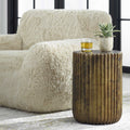 UTTERMOST PEAKS AND VALLEYS ACCENT TABLE - Side