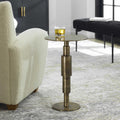 UTTERMOST Descend Accent Table - Side
