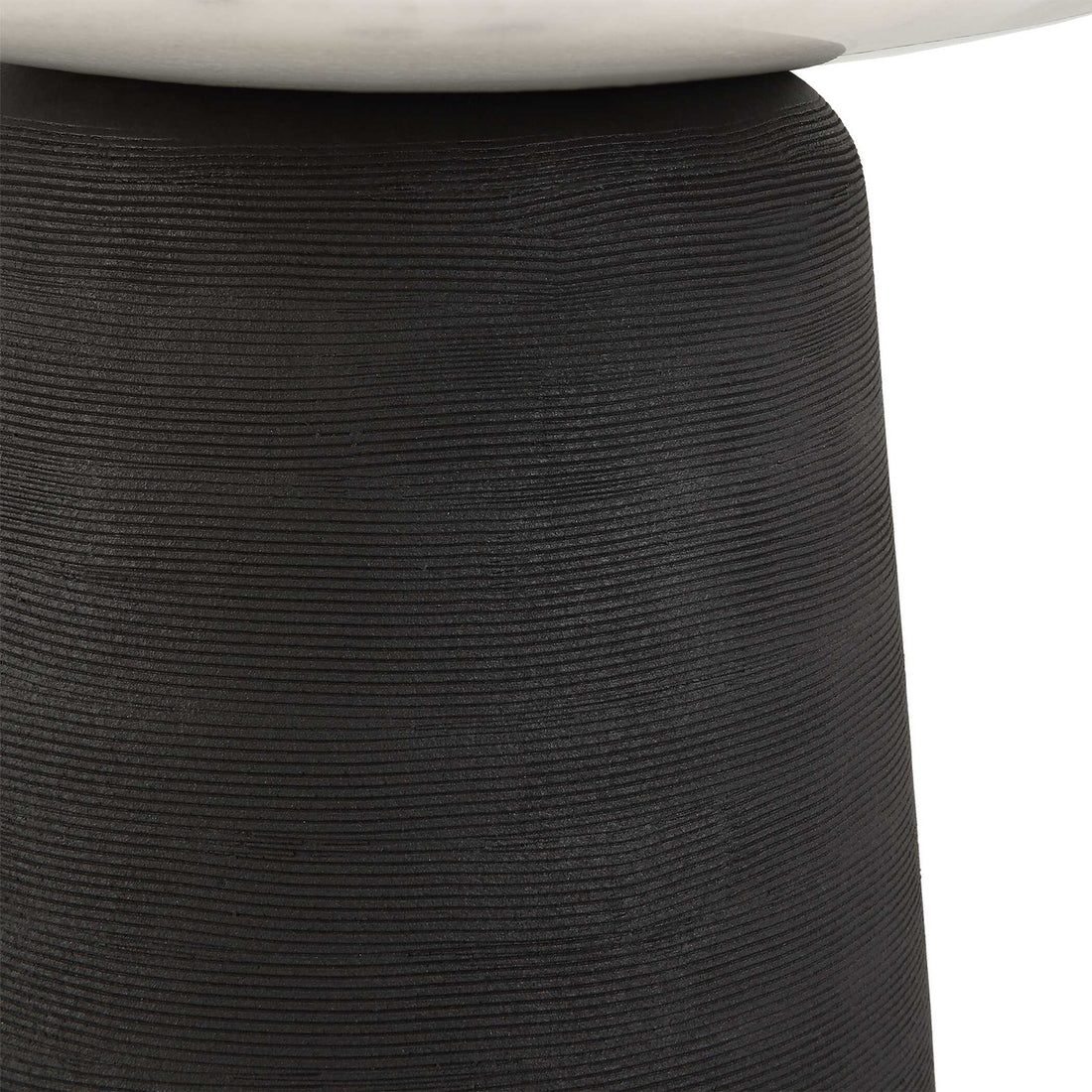 UTTERMOST Total Eclipse Accent Table - Side