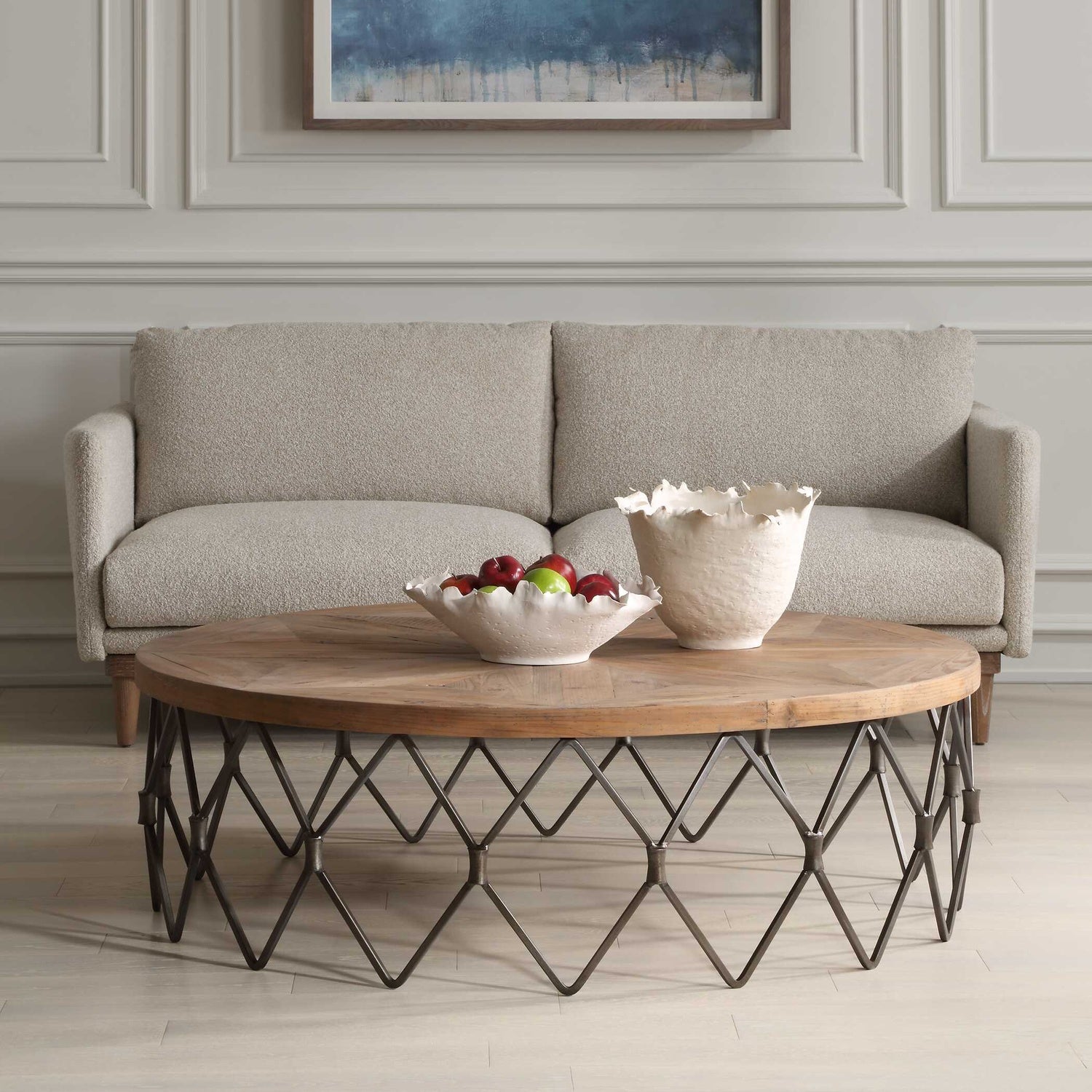 UTTERMOST CHAIN REACTION COFFEE TABLE - Coffee