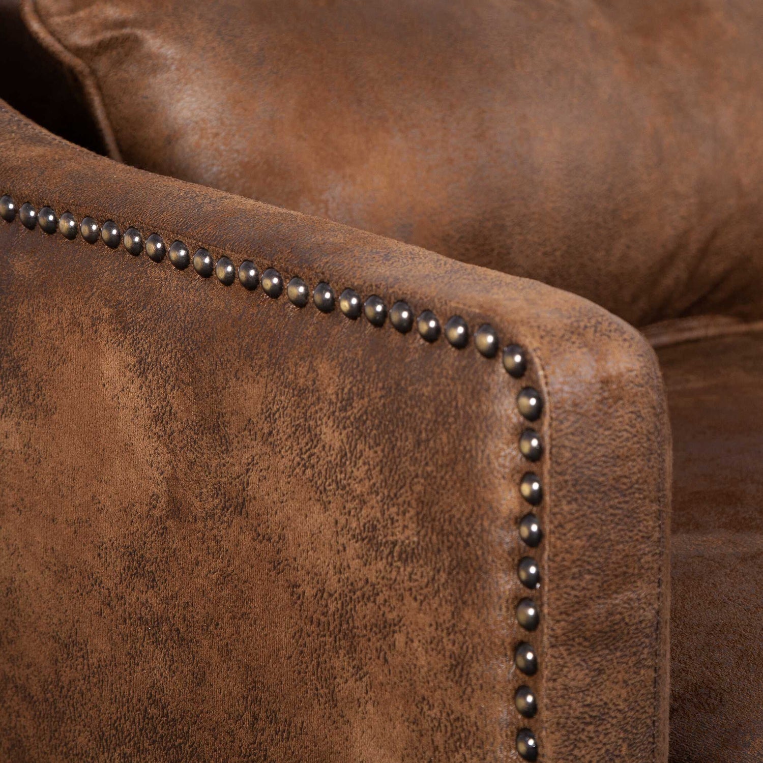 UTTERMOST CLAY LEATHER ARMCHAIR - Lounge
