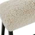 UTTERMOST TAUPO SHEEPSKIN BENCH - Benches, Ottoman, Stools