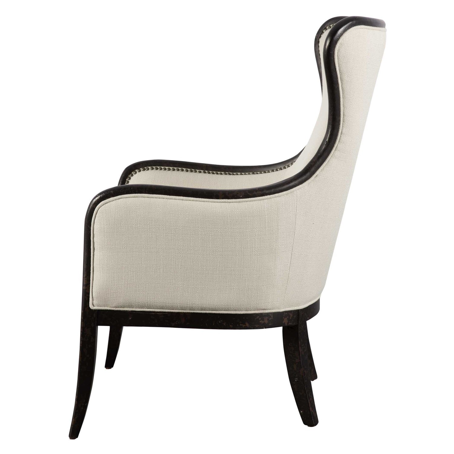 UTTERMOST Sandy Wing Back Armchair - Lounge