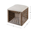 UTTERMOST JIA OTTOMAN - Benches, Ottoman, Stools