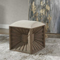 UTTERMOST JIA OTTOMAN - Benches, Ottoman, Stools
