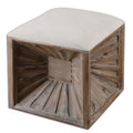 UTTERMOST JIA OTTOMAN - Benches, Ottoman, Stools