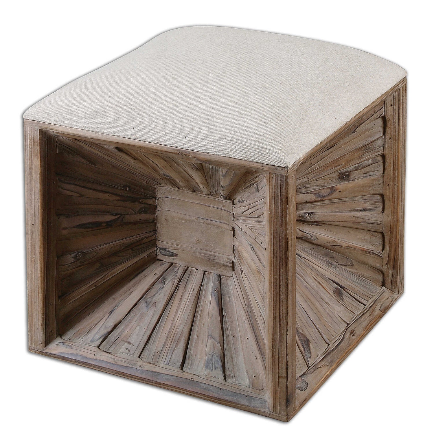 UTTERMOST JIA OTTOMAN - Benches, Ottoman, Stools