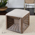 UTTERMOST JIA OTTOMAN - Benches, Ottoman, Stools