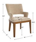 UTTERMOST ASPECT MID-CENTURY DINING CHAIR - Dining Chairs