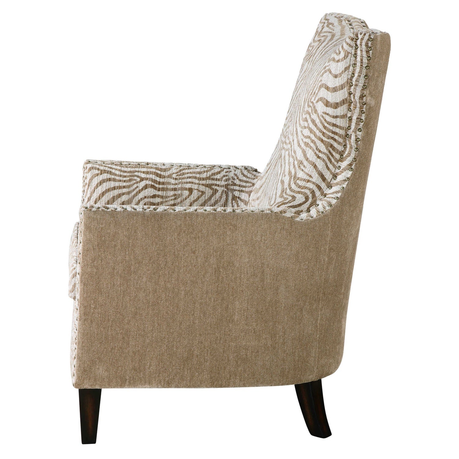 UTTERMOST Kiango Animal Pattern Armchair - Lounge