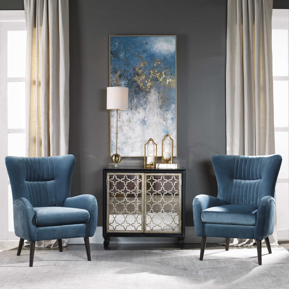UTTERMOST Dax Mid-Century Accent Chair - Lounge