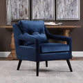 UTTERMOST O'Brien Velvet Armchair - Coffee