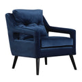 UTTERMOST O'Brien Velvet Armchair - Coffee