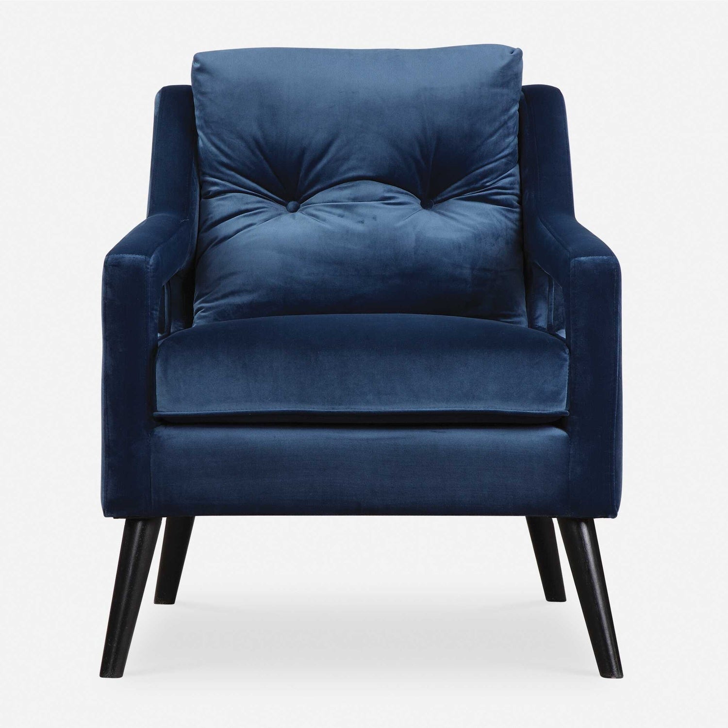 UTTERMOST O'BRIEN VELVET ARMCHAIR - Coffee