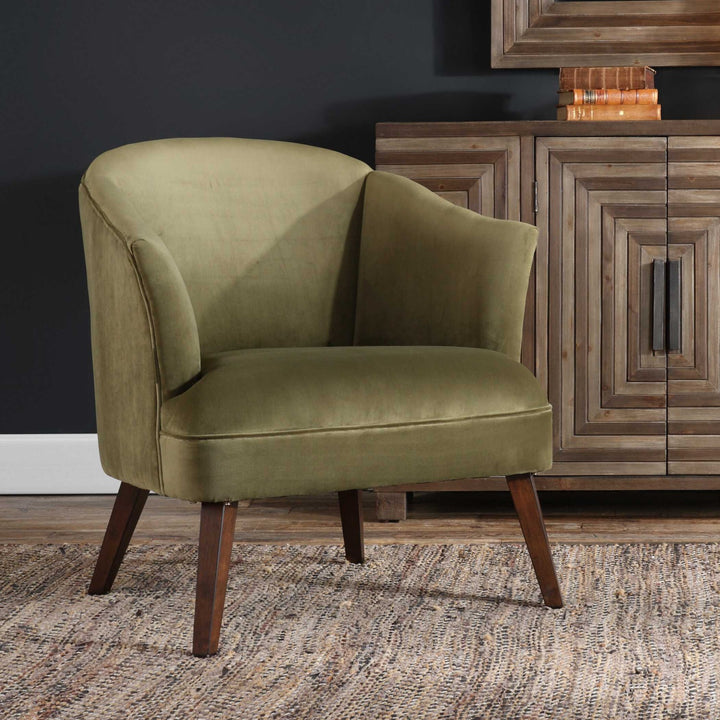 UTTERMOST CONROY OLIVE ACCENT CHAIR - Lounge