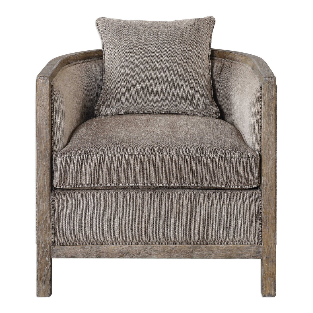 UTTERMOST Viaggio Chenille Accent Chair - Lounge