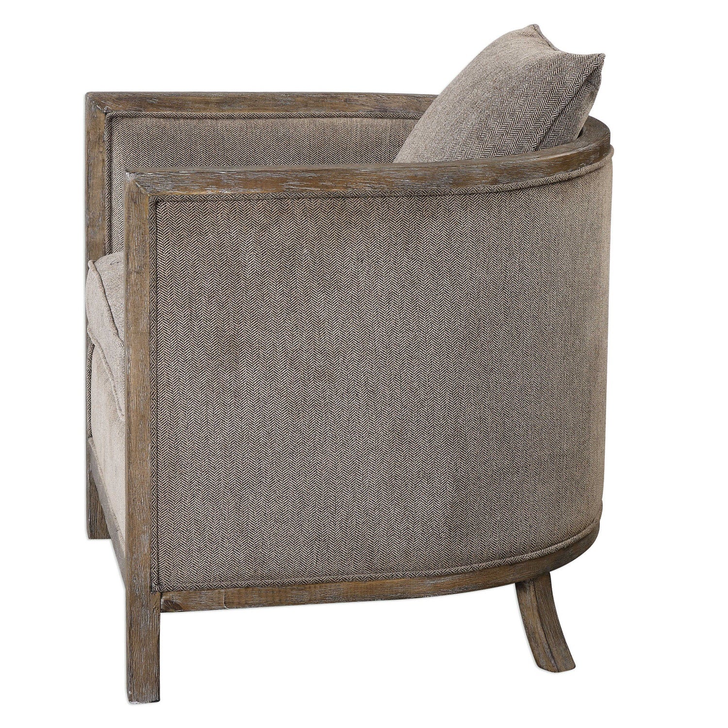 UTTERMOST Viaggio Chenille Accent Chair - Lounge
