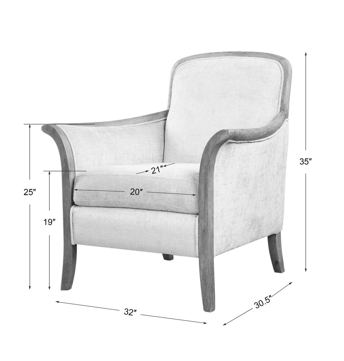 UTTERMOST BRITTONEY ARMCHAIR - Lounge