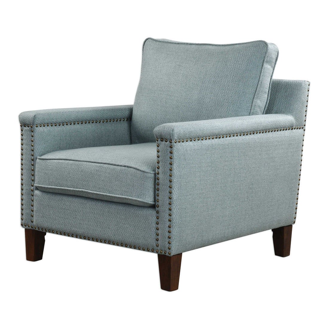 UTTERMOST Charlotta Sea Mist Accent Chair - Lounge