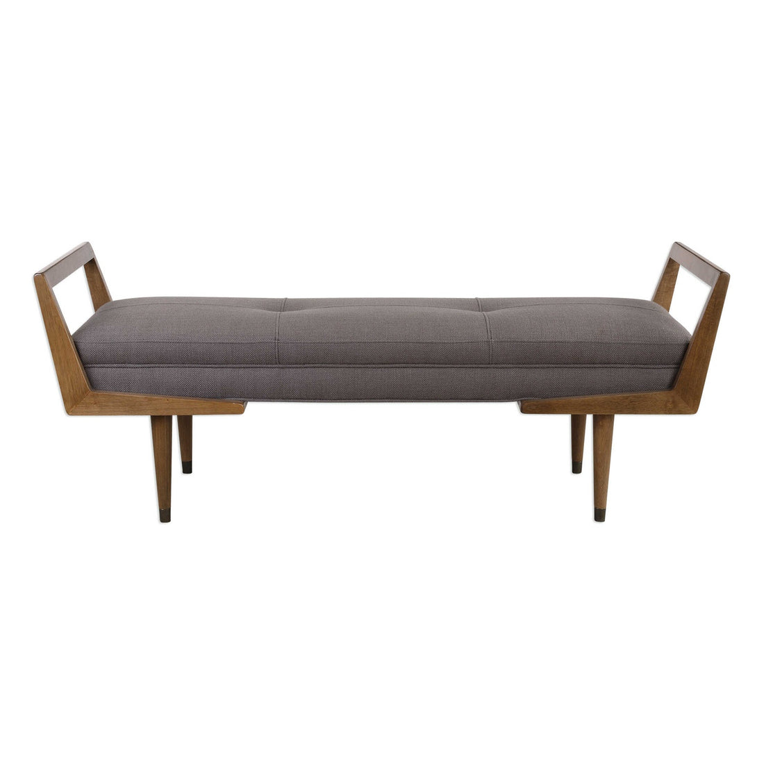 UTTERMOST WAYLON MID-CENTURY MODERN BENCH - Benches, Ottoman, Stools