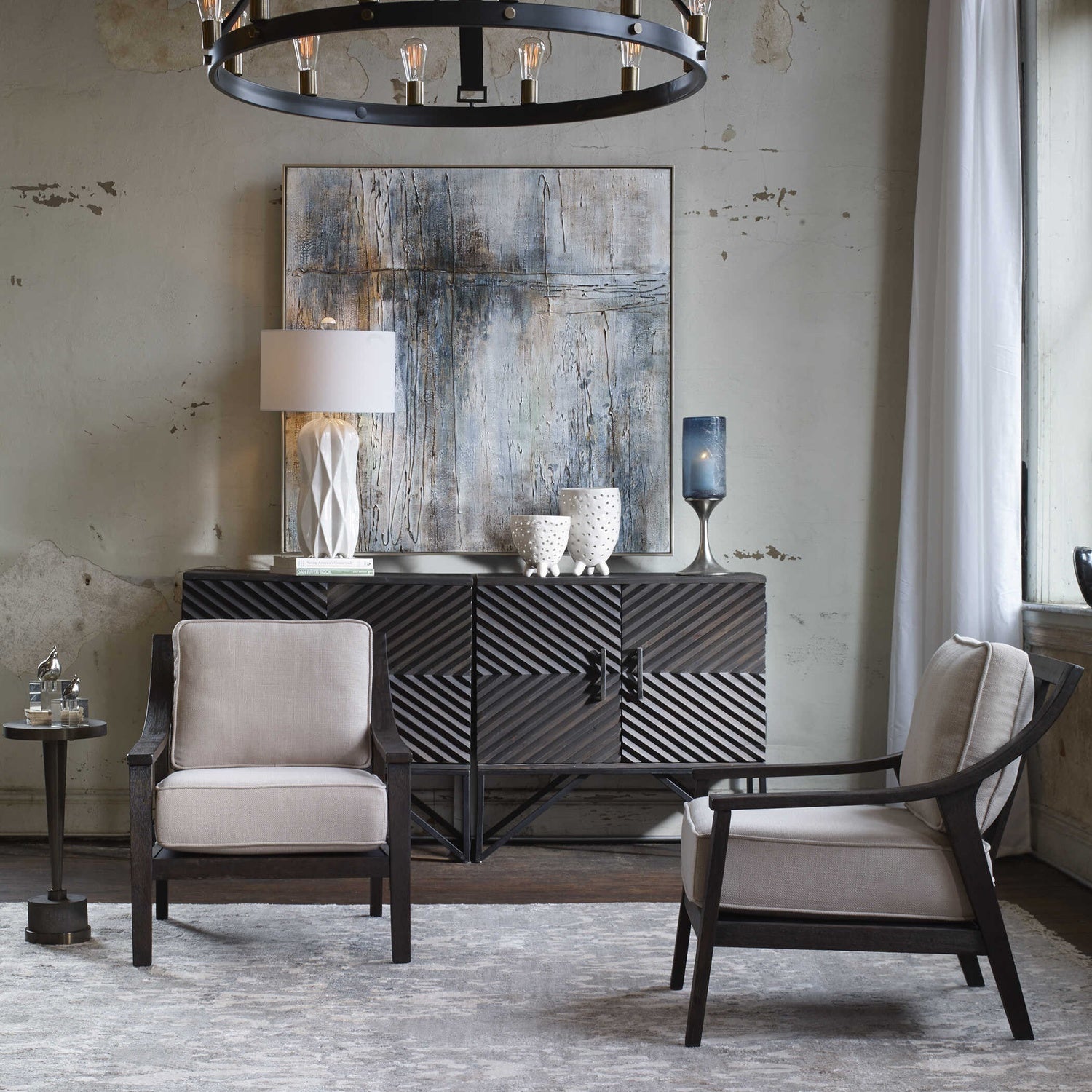 UTTERMOST LYLE ACCENT CHAIR - Lounge