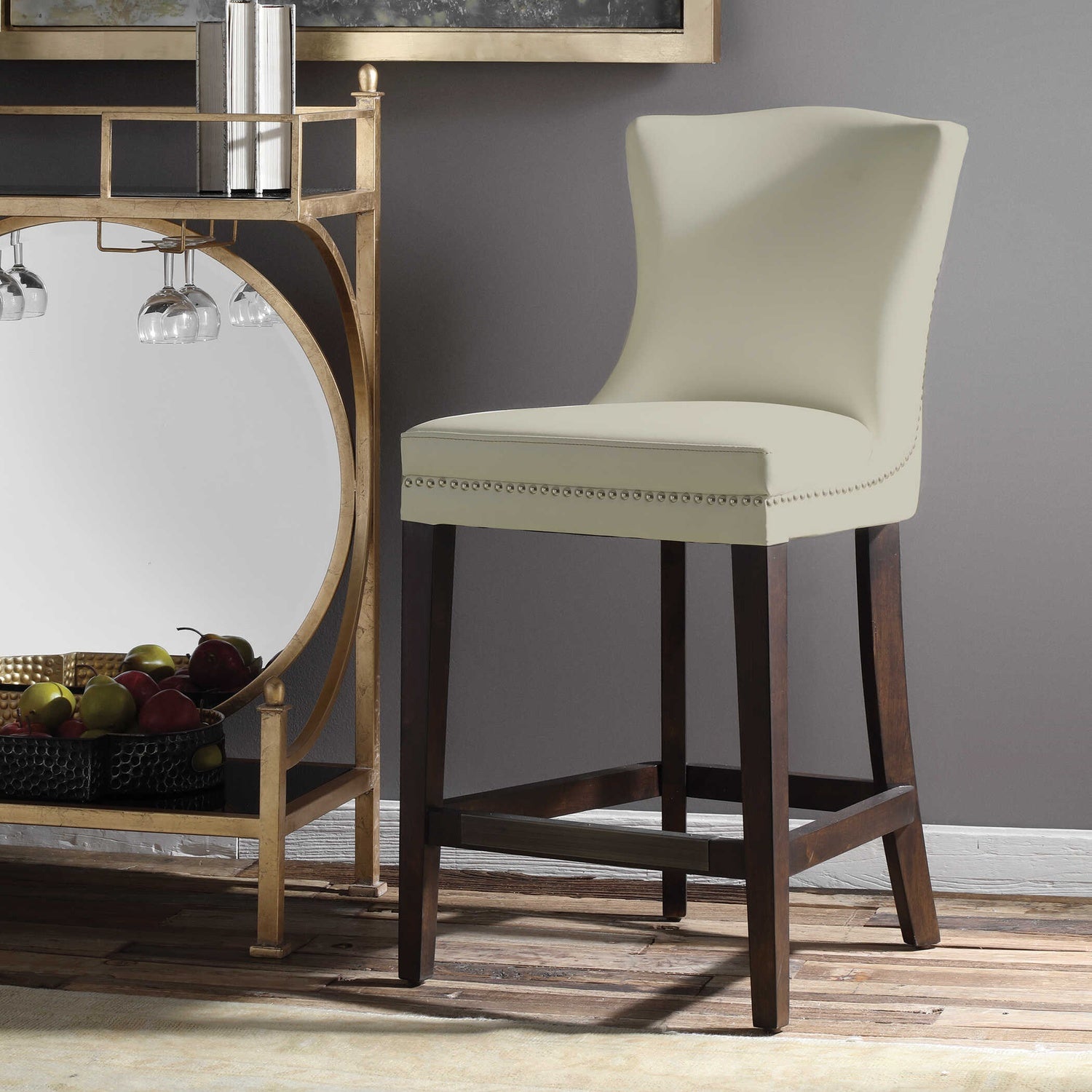 UTTERMOST Dariela Counter Stool - Benches, Ottoman, Stools