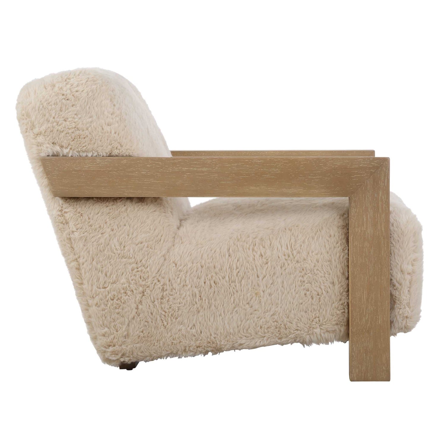UTTERMOST JACKSON SHEEPSKIN ACCENT CHAIR - Lounge