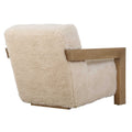 UTTERMOST JACKSON SHEEPSKIN ACCENT CHAIR - Lounge