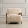 UTTERMOST JACKSON SHEEPSKIN ACCENT CHAIR - Lounge