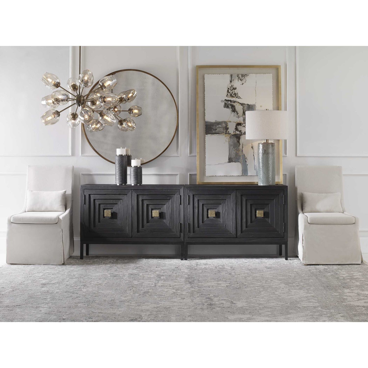 UTTERMOST COLEY ARMLESS CHAIR - Lounge