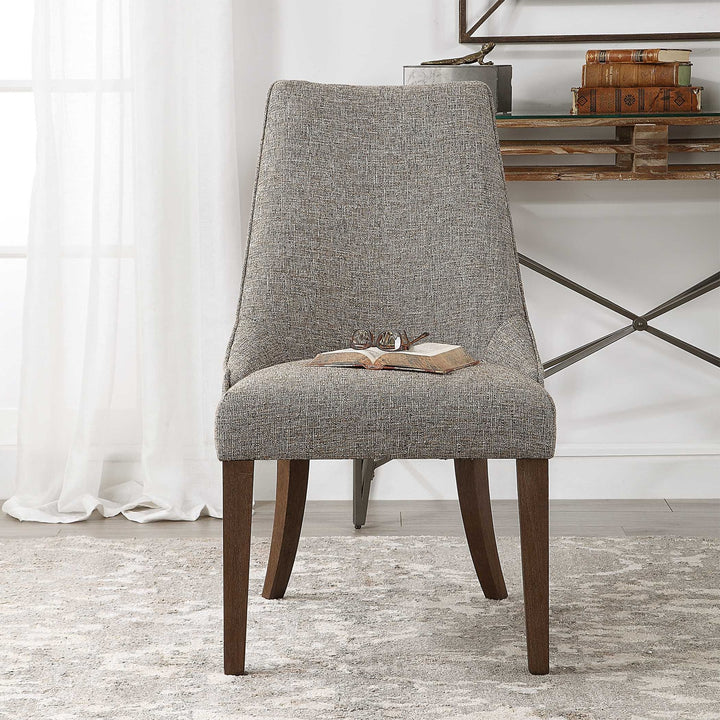 UTTERMOST DAXTON EARTH TONE ARMLESS CHAIR - Lounge