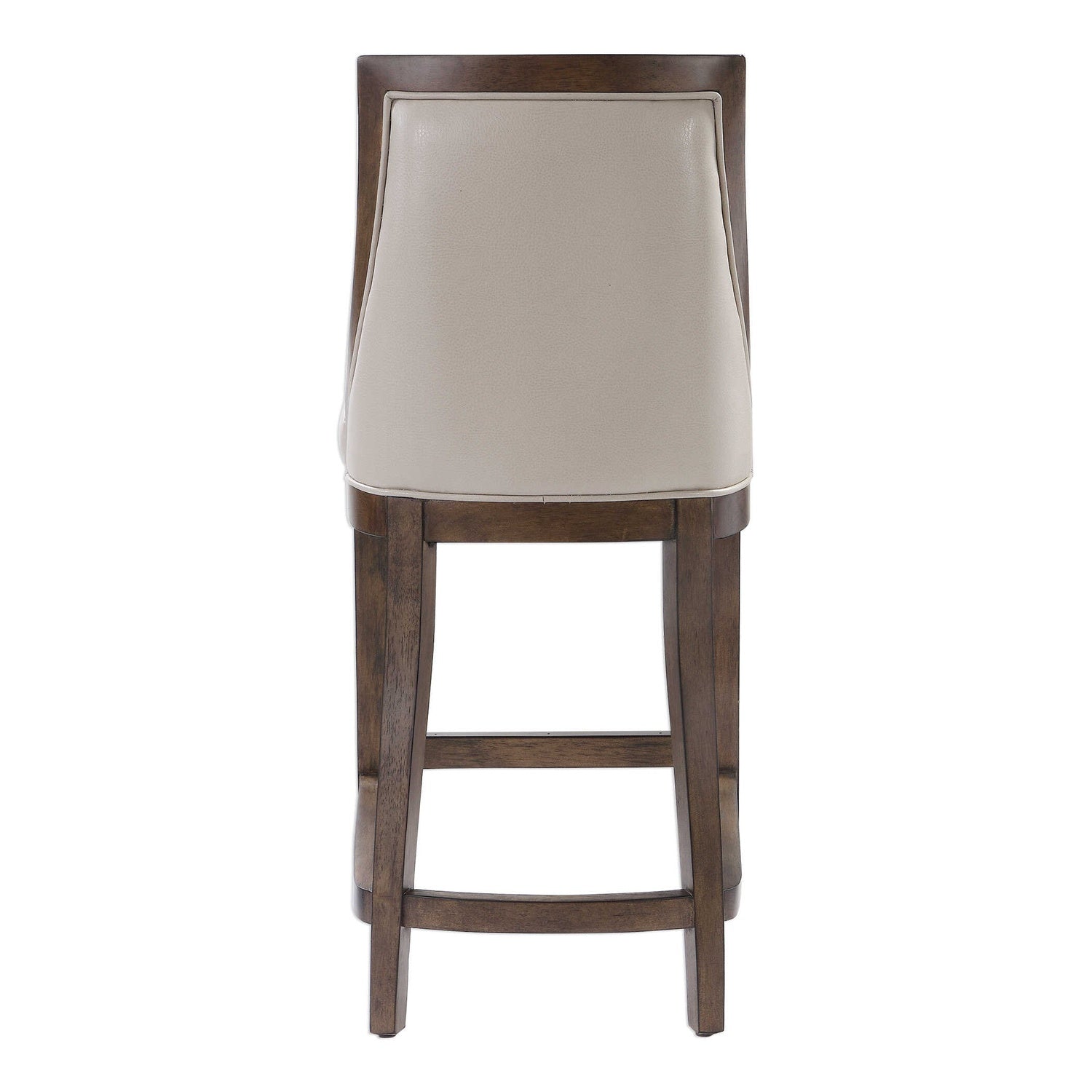 UTTERMOST PURCELL LEATHER COUNTER STOOL - Benches, Ottoman, Stools