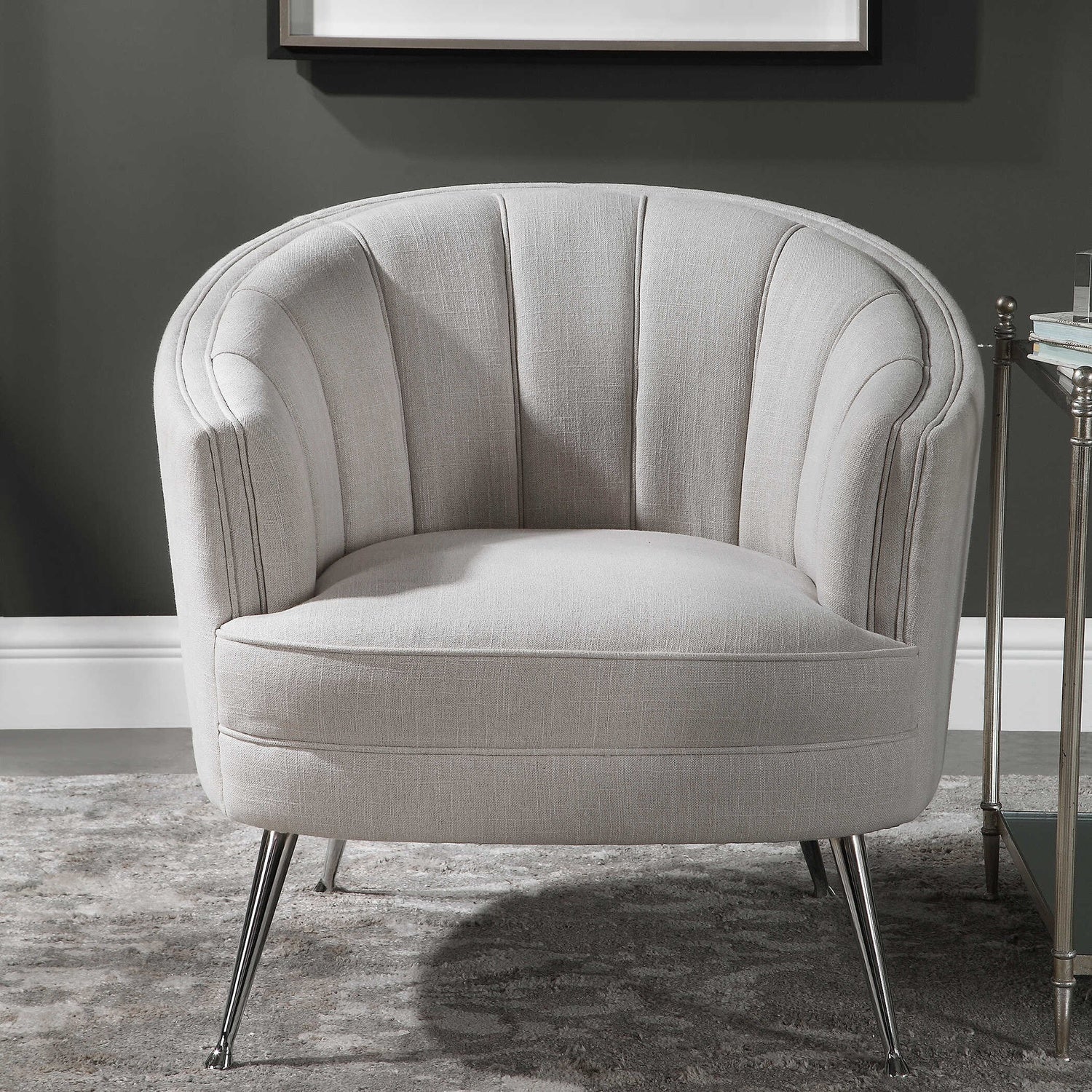 UTTERMOST JANIE MID-CENTURY ACCENT CHAIR - Lounge