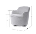 UTTERMOST HOBART CASUAL SWIVEL CHAIR - Lounge