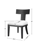 UTTERMOST Idris Armless Chair - Lounge