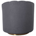 UTTERMOST Cuthbert Modern Swivel Chair - Lounge