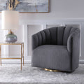 UTTERMOST Cuthbert Modern Swivel Chair - Lounge